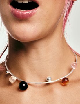 Pendentif sphères zalio BLACK U female