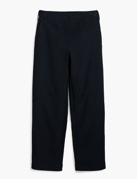Pantalón recto Utility, Negro, XS