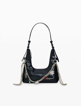 Mini porte-monnaie charm BLACK U female