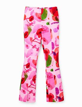 Pantalón labios M. Christian Lacroix, Algodon, Rojo, XS