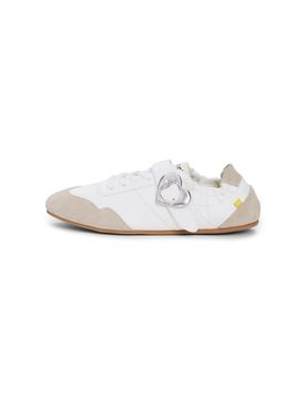 Chaussure en cuir à boucle WHITE 39 female