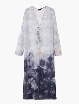 Blouse col en V à volants BLACK L female