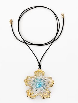 Pendentif fleur zalio BLACK U female