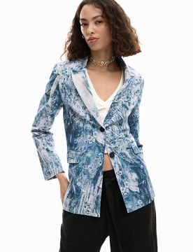 Blazer photographie, Coton, Noir, XS