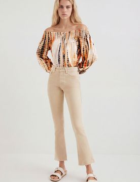 Jean skinny patte d'éph BROWN 44 female