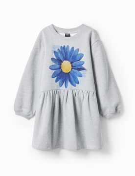 Robe à illustration fleur BLACK 9/10 female