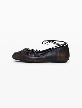 CHAUSSURE PLATE NOIRE BLACK 38 female