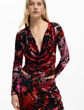 T‑shirt conçue par mr. christian lacroix, , Noir, XS