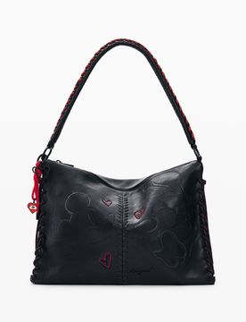 Bolso pequeño Mickey Mouse™, Mujer, Poliuretano, Negro, U