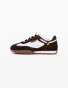 Basket en cuir combiné WHITE 41 female
