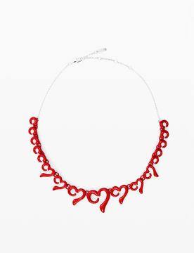 Pendentif rouge zalio, Rouge, U