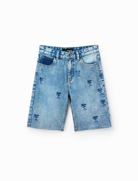Bermuda en jean Now BLUE 13/14 male