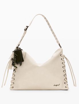 Sac effet cuir moyen WHITE U female