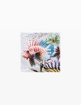 Foulard conçu par mr. christian lacroix WHITE U female