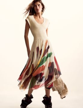 Robe conçue par mr. christian lacroix WHITE XS female