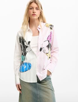 Chemise Mickey et minnie mouse™ WHITE XS female