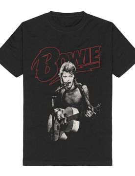 T-Shirt - Ziggy Guitar - S bis 3XL - für Männer - Größe M - schwarz - Lizenziertes Merchandise! - Männer - male