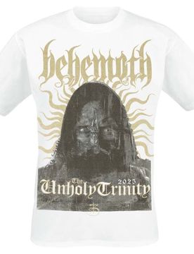 T-Shirt - Trinity - The Unholy Trinity Tour 2025 - S bis XXL - für Männer - Größe XL - weiß - Lizenziertes Merchandise! - Männer
