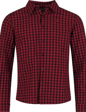 Langarmhemd - Oktoberfest Langarmhemd - M bis 3XL - für Männer - Größe 3XL - schwarz/rot - Männer - male