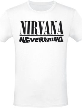 T-Shirt - Nevermind - S bis 3XL - für Männer - Größe 3XL - weiß - Lizenziertes Merchandise! - Männer - male
