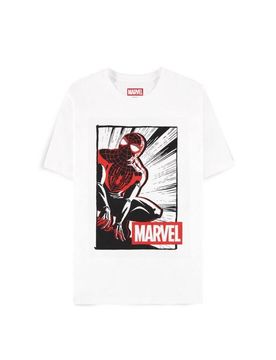 Marvel T-Shirt - Marvel Logo - S bis XXL - für Männer - Größe M - weiß - Lizenzierter Fanartikel - Männer - male