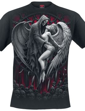 Gothic T-Shirt - Forbidden - S bis XXL - für Männer - Größe M - schwarz - Männer - male