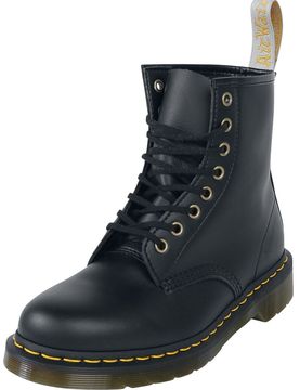 Rockabilly Boot - Vegan 1460 Felix Rub Off - EU36 bis EU48 - Größe EU47 - schwarz - Unisex - unisex