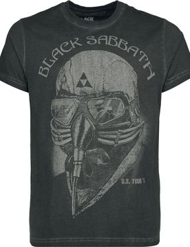 T-Shirt - US Tour 78 - S bis 4XL - für Männer - Größe M - anthrazit - EMP exklusives Merchandise! - Männer