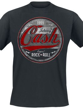 T-Shirt - Original Rock n Roll Red/Grey - S bis 4XL - für Männer - Größe 3XL - schwarz - Lizenziertes Merchandise! - Männer - male