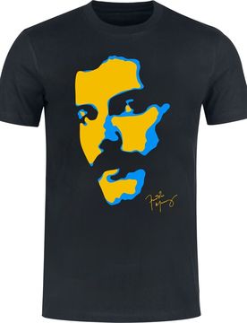 T-Shirt - Portrait - S bis M - für Männer - Größe M - schwarz - Lizenziertes Merchandise! - Männer - male