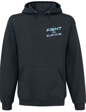 Kapuzenpullover - Fight To Survive - S bis XXL - für Männer - Größe S - schwarz - EMP exklusives Merchandise! - Männer - male