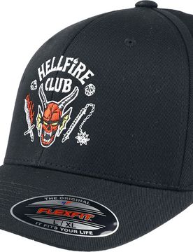 Cap - Hellfire Club - Flexfit Cap - schwarz - Lizenzierter Fanartikel - Unisex - unisex