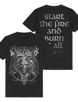 T-Shirt - Satanic Anarchy - S bis 3XL - für Männer - Größe L - schwarz - Lizenziertes Merchandise! - Männer - male