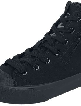 Sneaker high - Walk The Line - EU39 bis EU47 - Größe EU42 - schwarz - Unisex - unisex