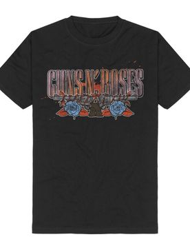 T-Shirt - Appetite Tour 1988 Pistols - S bis 3XL - für Männer - Größe XL - schwarz - Lizenziertes Merchandise! - Männer - male
