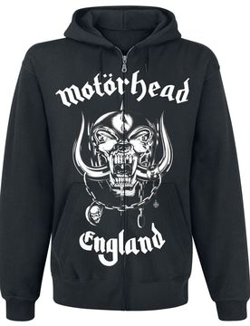 Kapuzenjacke - England - S bis 5XL - für Männer - Größe XXL - schwarz - Lizenziertes Merchandise! - Männer - male