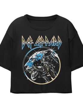 T-Shirt - Mech Leopard - XL bis 3XL - für Damen - Größe 3XL - schwarz - Lizenziertes Merchandise! - Frauen - female