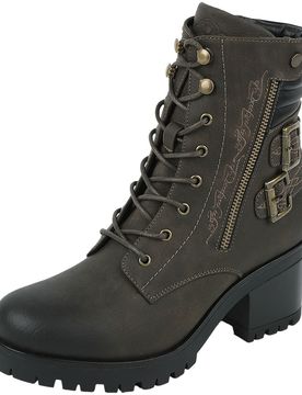 Stiefel - Dunedain - EU37 bis EU42 - für Damen - Größe EU38 - braun - EMP exklusives Merchandise! - Frauen - female