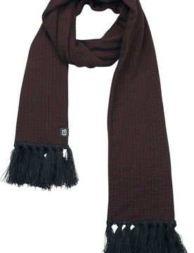 Schal schwarz/rot "Snow and Cold" von - Unisex - unisex