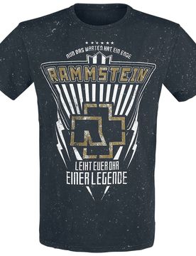 T-Shirt - Legende - S bis 4XL - für Männer - Größe L - schwarz - Lizenziertes Merchandise! - Männer