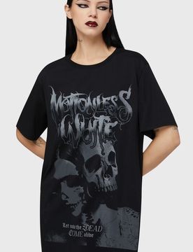 Gothic T-Shirt - Dead Come Alive T-Shirt - L bis XXL - für Männer - Größe L - schwarz - Männer