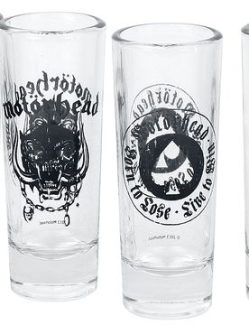 Schnapsglas-Set - Logo - klar - Lizenziertes Merchandise! - None - unisex