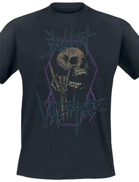 T-Shirt - Thrash Skull - S bis 4XL - für Männer - Größe S - schwarz - Lizenziertes Merchandise! - Männer - male