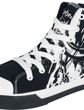 Sneaker high - EMP Signature Collection - EU37 bis EU45 - Größe EU37 - schwarz/weiß - EMP exklusives Merchandise! - Unisex - unisex
