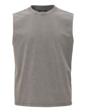 Tank-Top - Open Edge Tank Top grey washed - S bis XXL - für Männer - Größe M - grau - Männer - male