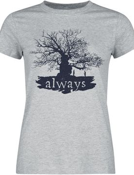T-Shirt - Magic Tree - M bis XXL - für Damen - Größe L - grau meliert - EMP exklusives Merchandise! - Frauen - female