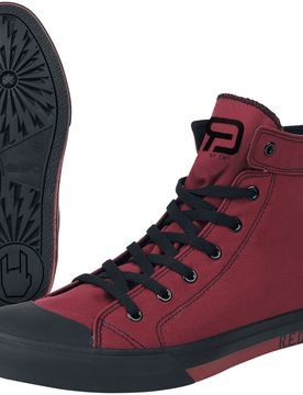 Sneaker high rot "Walk The Line" von - Unisex - unisex