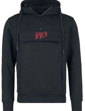 Kapuzenpullover - Logo - S bis XXL - für Männer - Größe S - schwarz - EMP exklusives Merchandise! - Männer - male