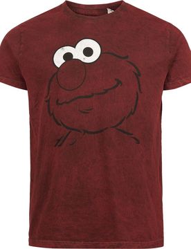 T-Shirt - Elmo Charmy - S bis M - für Männer - Größe S - rot - EMP exklusives Merchandise! - Männer - male