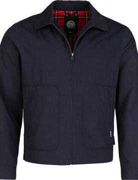 Rockabilly Übergangsjacke - Frank Drizzler Jacket Navy - S bis XXL - für Männer - Größe L - navy - Männer - male